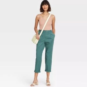 A New Day High-Rise Ankle Pants in Teal